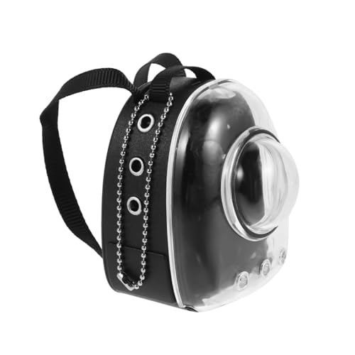 ERINGOGO Puppenhaus Miniatur Mini Katzenrucksack mit Zubehör Tragbares Katzen und Kleintier für Interaktives mit Bett Futternapf und Sicher und Geruchlos von ERINGOGO