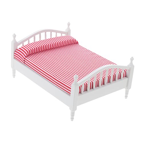 ERINGOGO Puppenhaus Möbel Dekoratives Mini Schlafzimmer Zubehör DIY Puppenhaus Adornments für Miniatur Landschaften von ERINGOGO