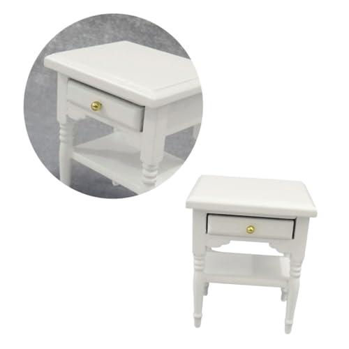 ERINGOGO Puppenhaus Möbel Weißes Schlafzimmer Zubehör für Kreativität und Vorstellungskraft ERINGOGO Puppenhaus Möbel Weißes Schlafzimmer Zubehör für Kreativität und Vorstellungskraft von ERINGOGO