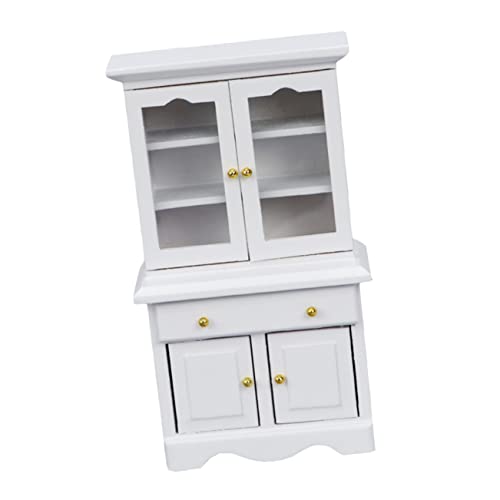 ERINGOGO Puppenhaus Möbelset Aus Holz Miniatur Bücherregal Und Zubehör Für Kreative Spielideen Weißes Design Für Puppenstuben Und Spielhäuser ERINGOGO Puppenhaus Möbelset Aus Holz Miniatur Bücherregal Und Zubehör Für Kreative Spielideen Weißes Design Für Puppenstuben Und Spielhäuser von ERINGOGO