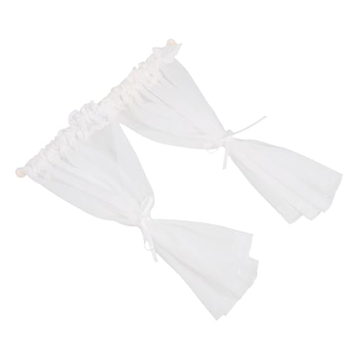 ERINGOGO Puppenhaus Vorhang Dekoration Mini Vorhang Möbel Zubehör Mini Layout DIY Prop von ERINGOGO