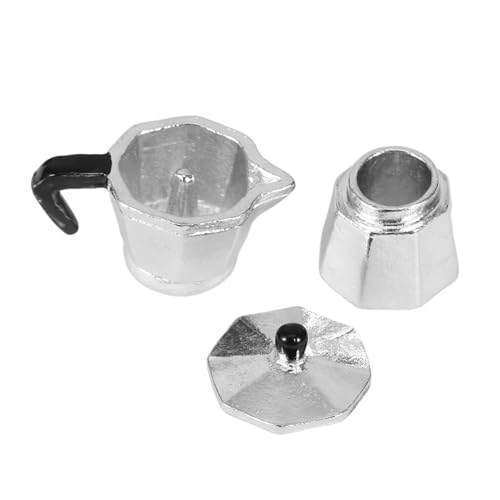 ERINGOGO Puppenhaus -kaffeekanne Küche Kleine Kaffeekanne Kaffeekannen-modellierungsschmuck Kaffeekanne Puppenhaus Küchenzubehör Für Puppenstuben Puppenhaus-küchenmodell Legierung Silver ERINGOGO Puppenhaus -kaffeekanne Küche Kleine Kaffeekanne Kaffeekannen-modellierungsschmuck Kaffeekanne Puppenhaus Küchenzubehör Für Puppenstuben Puppenhaus-küchenmodell Legierung Silver von ERINGOGO