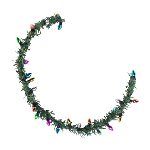 ERINGOGO Puppenhausdekoration Weihnachtsminiaturen zum Basteln Puppenhausbeleuchtung künstliche Blumen Party Dekoration puppenhaus zubehör Miniaturlichter für Puppenhaus Mini-Kranz Plastik ERINGOGO Puppenhausdekoration Weihnachtsminiaturen zum Basteln Puppenhausbeleuchtung künstliche Blumen Party Dekoration puppenhaus zubehör Miniaturlichter für Puppenhaus Mini-Kranz Plastik von ERINGOGO