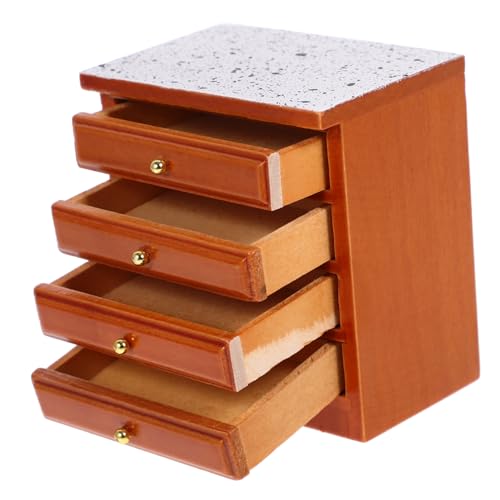 ERINGOGO Puppenhausschrank für kinderspielzeug Dollhouse Furniture Night Table Dollhouse Accessories Miniaturen Möbelmodell Miniatur-Nachttischmodell Vitrine Holz ERINGOGO Puppenhausschrank für kinderspielzeug Dollhouse Furniture Night Table Dollhouse Accessories Miniaturen Möbelmodell Miniatur-Nachttischmodell Vitrine Holz von ERINGOGO