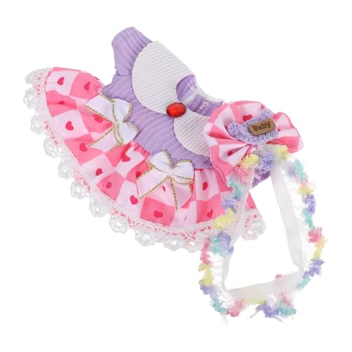 ERINGOGO Puppenkleidkleid Kopfbedeckung Für Babypuppen Mädchenpuppenkleidung Kleid Miniaturpuppenkleidung Babypuppenkleidung Outfits Accessoires Puppenprinzessinrock Puppenkopfschmuck Stoff ERINGOGO Puppenkleidkleid Kopfbedeckung Für Babypuppen Mädchenpuppenkleidung Kleid Miniaturpuppenkleidung Babypuppenkleidung Outfits Accessoires Puppenprinzessinrock Puppenkopfschmuck Stoff von ERINGOGO