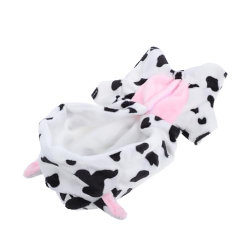 ERINGOGO Puppenkleidung Kuh-Design Plüsch Einteiler Niedliches Kuhmuster Schlafanzug Einfache Handhabung Vielseitig für Puppenkleidung Ersatzkleidung Charmantes Outfit für Anlässe ERINGOGO Puppenkleidung Kuh-Design Plüsch Einteiler Niedliches Kuhmuster Schlafanzug Einfache Handhabung Vielseitig für Puppenkleidung Ersatzkleidung Charmantes Outfit für Anlässe von ERINGOGO