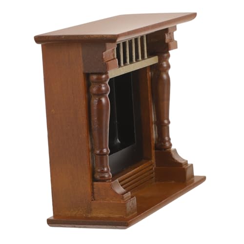 ERINGOGO Puppenmöbel Puppenhochstuhl Miniaturbausätze Puppenhaus Ästhetische Raumdekoration Miniaturhausbausatz Mini Gewächshaus Miniaturen Tiere Spielzeughaus Minihauszubehör Mini Aus von ERINGOGO