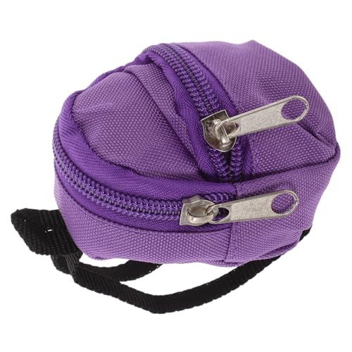 ERINGOGO Puppenrucksack Mini-Marke Miniaturen Karikatur Taschen puppenzubehör puppenhaus deko schultüte Mini -Hausdekoration Rucksacktasche für Simulationspuppen Stoff Violett ERINGOGO Puppenrucksack Mini-Marke Miniaturen Karikatur Taschen puppenzubehör puppenhaus deko schultüte Mini -Hausdekoration Rucksacktasche für Simulationspuppen Stoff Violett von ERINGOGO