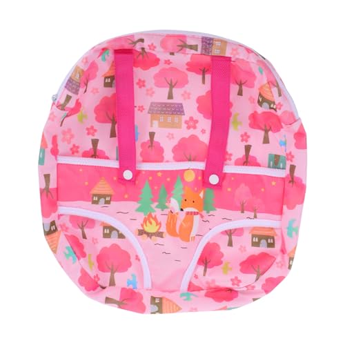 ERINGOGO Puppenrucksack Puppenwindeltasche Für Babypuppen Aufbewahrungstasche Für Cartoon - Puppen Kleine Puppenaufbewahrungstasche Puppen - reisetragetasche Puppentasche Polyester ERINGOGO Puppenrucksack Puppenwindeltasche Für Babypuppen Aufbewahrungstasche Für Cartoon - Puppen Kleine Puppenaufbewahrungstasche Puppen - reisetragetasche Puppentasche Polyester von ERINGOGO