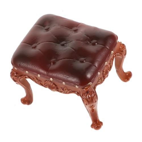 ERINGOGO Puppenstubenstuhl Tür Puppenstubenstühle modern Teppich Puppenhaus-Miniatur-Geschirr puppenhaus Stuhl Puppenhausstuhl Puppenhaus -Accessoire Mini-Schlafzimmer schmücken von ERINGOGO