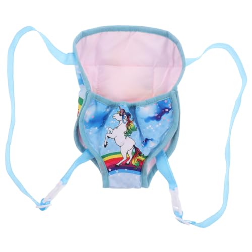 ERINGOGO Adjustable Doll Carrier Für Puppen Weicher Bequemer Rucksack Mit Tierdesign Für Mädchen Und Kleinkinder Zum Spielen Und Reisen ERINGOGO Adjustable Doll Carrier Für Puppen Weicher Bequemer Rucksack Mit Tierdesign Für Mädchen Und Kleinkinder Zum Spielen Und Reisen von ERINGOGO