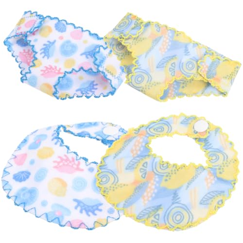 ERINGOGO Puppenunterwäsche mit Windeln und Spucktüchern Niedliche Puppenpanties aus Weichem Material Puppenzubehör für Spielpuppen zum Ankleiden und Basteln mit Kindern von ERINGOGO