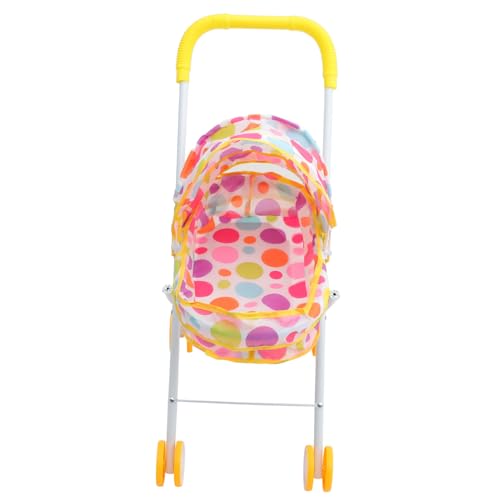 ERINGOGO Puppenwagen Kinderwagen Spielhauszubehör Puppensachen Puppenhauslieferungen Kinderspielzeug Babyzubehör Für 2-jährige Oxford-Stoff ERINGOGO Puppenwagen Kinderwagen Spielhauszubehör Puppensachen Puppenhauslieferungen Kinderspielzeug Babyzubehör Für 2-jährige Oxford-Stoff von ERINGOGO