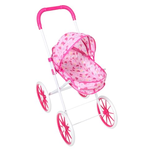 ERINGOGO Pretend Play Kinderwagen Für Jungen Und Mädchen Interaktiver Spielzeug-puppenwagen Mädchen Spielkinderwagen Babytrage ERINGOGO Pretend Play Kinderwagen Für Jungen Und Mädchen Interaktiver Spielzeug-puppenwagen Mädchen Spielkinderwagen Babytrage von ERINGOGO