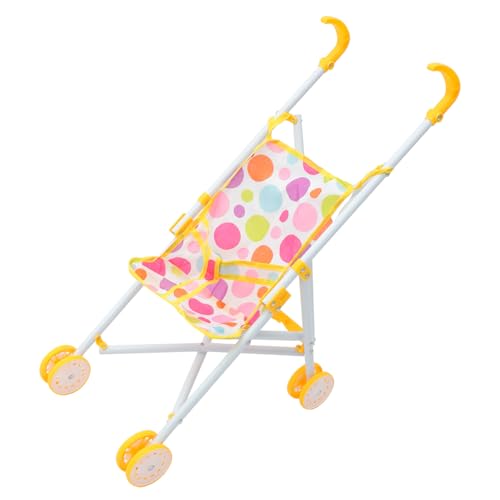 ERINGOGO Puppenwagen Toys mädchen doll Stroller Toy for The Teachers Puppen babywagen mini Kuscheltier Kinderwagen spielzeuge Spielhauszubehör Puppensachen Eisen von ERINGOGO