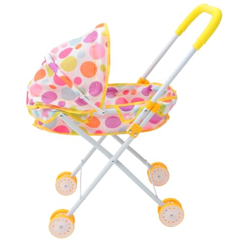 ERINGOGO Puppenwagen puppenmöbel doll Stroller puppenbuggy puppenfahrzeuge kleinkinderspielzeug Kinderwagen Babyzubehör für 2-Jährige Puppensachen Spielhauszubehör Eisen ERINGOGO Puppenwagen puppenmöbel doll Stroller puppenbuggy puppenfahrzeuge kleinkinderspielzeug Kinderwagen Babyzubehör für 2-Jährige Puppensachen Spielhauszubehör Eisen von ERINGOGO