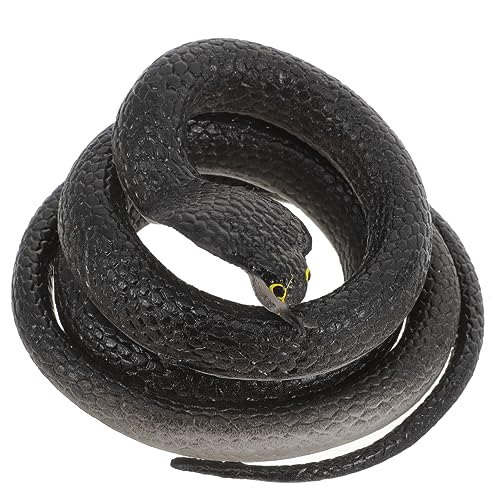 ERINGOGO Realistische Cobra Schlange Figur Garten Deko Simulation Schlangenmodell Flexible Wildtier Nachbildung Pädagogisches und Scherzartikel ERINGOGO Realistische Cobra Schlange Figur Garten Deko Simulation Schlangenmodell Flexible Wildtier Nachbildung Pädagogisches und Scherzartikel von ERINGOGO