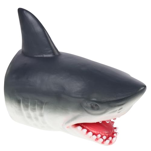 ERINGOGO Realistische Fisch Handpuppe aus Vinyl für Pädagogisches Tier Handpuppenspielzeug Fördert Motorik Kommunikation und Eltern Junge Mädchen interaktion von ERINGOGO