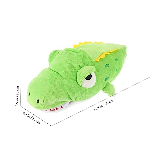 ERINGOGO Realistische Krokodil Handpuppe für Interaktives Tier Plüschtier zum Geschichtenerzählen Kreative Handpuppe für Mädchen und Jungen Farbenfrohes Weiches Stofftier ERINGOGO Realistische Krokodil Handpuppe für Interaktives Tier Plüschtier zum Geschichtenerzählen Kreative Handpuppe für Mädchen und Jungen Farbenfrohes Weiches Stofftier von ERINGOGO