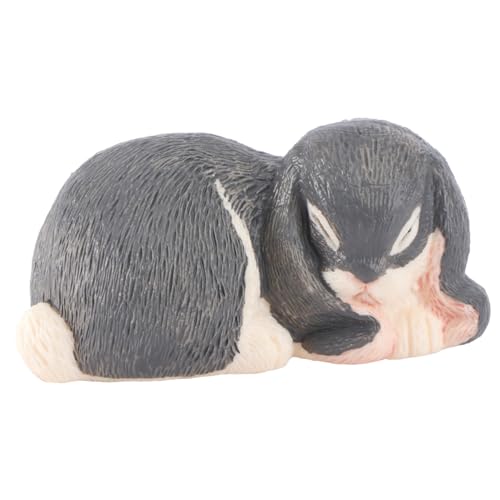 ERINGOGO Realistische Langohren Kaninchen Figur Modell Simulation Hase Desktop Dekoration Kunsthandwerk Ornament Geschenk ERINGOGO Realistische Langohren Kaninchen Figur Modell Simulation Hase Desktop Dekoration Kunsthandwerk Ornament Geschenk von ERINGOGO