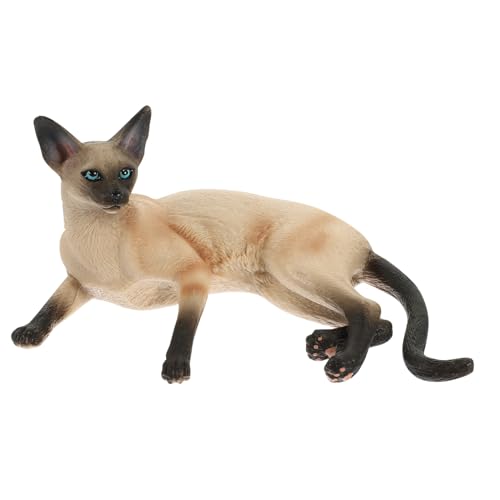 ERINGOGO Realistische Siamkatze Figur Detaillierte Katzenverzierung Für Zuhause Oder Büro Kleine Katzenstatue Aus Hochwertigem Material Dekorative Katzendekoration ERINGOGO Realistische Siamkatze Figur Detaillierte Katzenverzierung Für Zuhause Oder Büro Kleine Katzenstatue Aus Hochwertigem Material Dekorative Katzendekoration von ERINGOGO