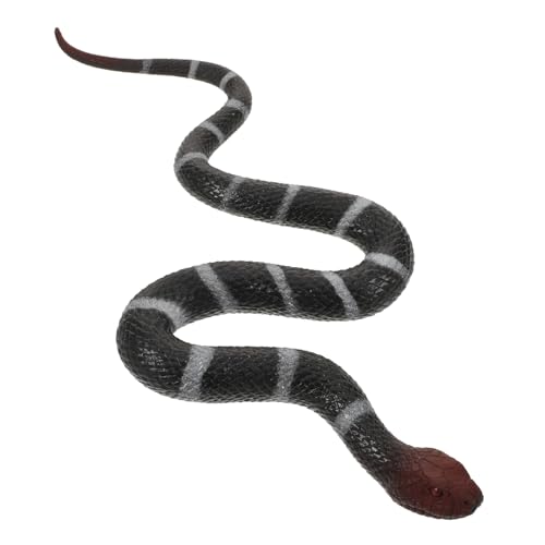 ERINGOGO Realistische TPR Schlange Groß Sanft Flexible Imitationsschlange für Garten Dekoration Halloween Requisiten Vogelabwehr und Tier-Scherzartikel ERINGOGO Realistische TPR Schlange Groß Sanft Flexible Imitationsschlange für Garten Dekoration Halloween Requisiten Vogelabwehr und Tier-Scherzartikel von ERINGOGO