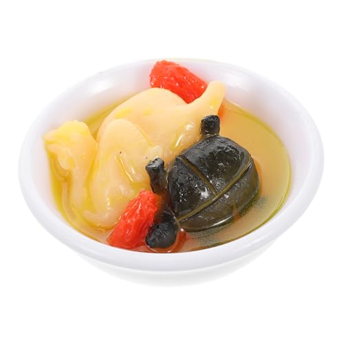 ERINGOGO Pretend Food Hühnersuppe Küche Fake Food Realistisches Modell Für Ausstellungen Party Food Requisiten ERINGOGO Pretend Food Hühnersuppe Küche Fake Food Realistisches Modell Für Ausstellungen Party Food Requisiten von ERINGOGO