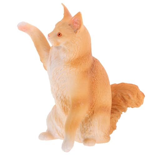 ERINGOGO Realistisches Katzenmodell Dekorative Figurine für Garten und Büro Kunststoff Niedliche Katze Geeignet als Lernspielzeug und Deko für Schlafzimmer ERINGOGO Realistisches Katzenmodell Dekorative Figurine für Garten und Büro Kunststoff Niedliche Katze Geeignet als Lernspielzeug und Deko für Schlafzimmer von ERINGOGO