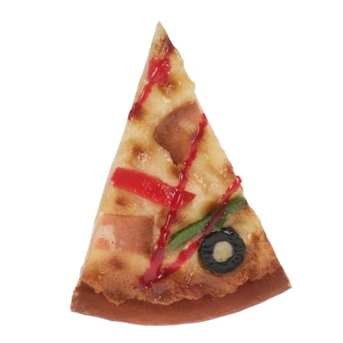 ERINGOGO Realistisches Künstliches Pizzastück für Dekoration und Fotografie Detailreich Verarbeitetes Kunststoffmodell Kreatives Deko Element für Küche und für Pizza ERINGOGO Realistisches Künstliches Pizzastück für Dekoration und Fotografie Detailreich Verarbeitetes Kunststoffmodell Kreatives Deko Element für Küche und für Pizza von ERINGOGO