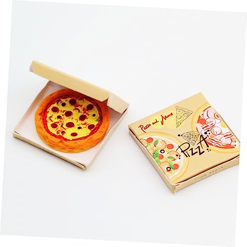 ERINGOGO Realistisches Mini Pizza Modell im Pizzakarton Detailgetreues Puppenhaus Zubehör aus Resin und Papier Farbenfrohe Miniatur Lebensmittel Dekoration für Kinderküche und Sammler ERINGOGO Realistisches Mini Pizza Modell im Pizzakarton Detailgetreues Puppenhaus Zubehör aus Resin und Papier Farbenfrohe Miniatur Lebensmittel Dekoration für Kinderküche und Sammler von ERINGOGO