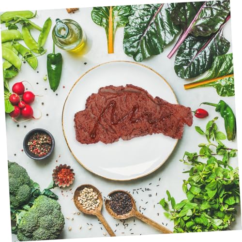 ERINGOGO Realistisches Steak Modell aus Umweltfreundlichem Kunststoff Lebendiges Grillfleisch Kindgerechtes Dekor als Fotorequisite und Pädagogisches Küchenmodell ERINGOGO Realistisches Steak Modell aus Umweltfreundlichem Kunststoff Lebendiges Grillfleisch Kindgerechtes Dekor als Fotorequisite und Pädagogisches Küchenmodell von ERINGOGO