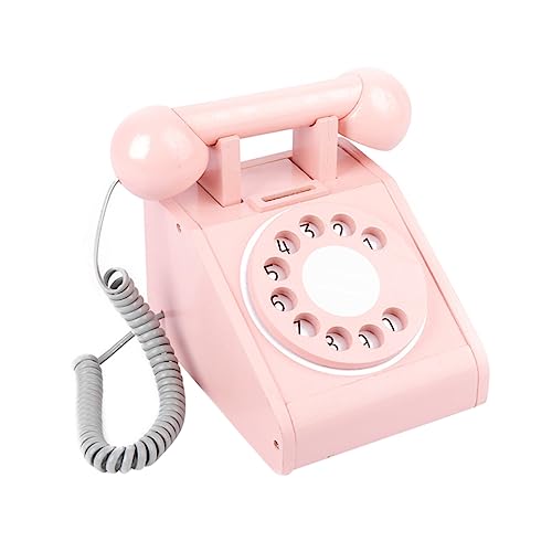 ERINGOGO Retro Holzspielzeug Telefon für Simuliertes Telefonspielzeug Fördert Soziale Fähigkeiten und Eltern Junge Mädchen Interaktion für Junge Mädchen ERINGOGO Retro Holzspielzeug Telefon für Simuliertes Telefonspielzeug Fördert Soziale Fähigkeiten und Eltern Junge Mädchen Interaktion für Junge Mädchen von ERINGOGO