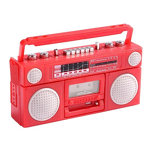 ERINGOGO Retro Radio Modell Ornament Miniatur Radio Dekoration Für Puppenhaus Und Desktop Stilvolle Mini Dekoration ERINGOGO Retro Radio Modell Ornament Miniatur Radio Dekoration Für Puppenhaus Und Desktop Stilvolle Mini Dekoration von ERINGOGO