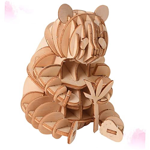 ERINGOGO Riesenpanda -Versammlung 3D-Puzzles für tierisches Holzpuzzle DIY-Puzzle- Puzzle-Kits Holzmodellbausatz DIY -Rätsel zusammengebautes Hölzern ERINGOGO Riesenpanda -Versammlung 3D-Puzzles für tierisches Holzpuzzle DIY-Puzzle- Puzzle-Kits Holzmodellbausatz DIY -Rätsel zusammengebautes Hölzern von ERINGOGO