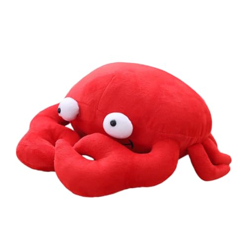 ERINGOGO Rotes Plüsch krabbenstofftier Weiches Sofa kuschelkissen Lustige Cartoon spielpuppe Sichere Verarbeitung Dekoratives Familienspielzeug ERINGOGO Rotes Plüsch krabbenstofftier Weiches Sofa kuschelkissen Lustige Cartoon spielpuppe Sichere Verarbeitung Dekoratives Familienspielzeug von ERINGOGO