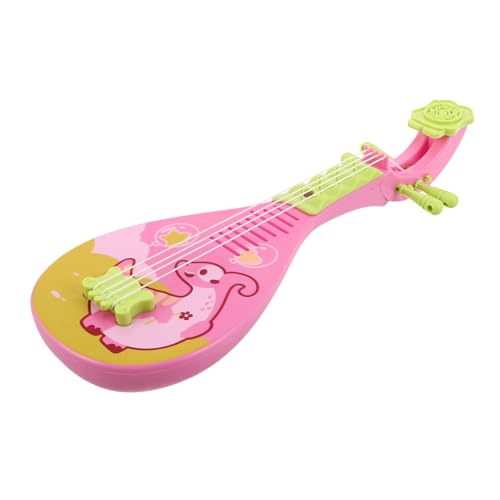ERINGOGO Saiteninstrument Leichtes Chinesisches Pipa Modell mit Dinosaurier Motiv für Musiklernen Bühne Foto Requisiten Kreatives Ausdrucksspiel von ERINGOGO