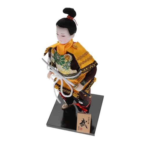 ERINGOGO Samurai-Puppen im japanischen Stil realistisch Miniatur gemacht Dekorationen Samurai-Figur japanische Partydekoration Samurai-Puppenornament Desktop-Samurai Seide ERINGOGO Samurai-Puppen im japanischen Stil realistisch Miniatur gemacht Dekorationen Samurai-Figur japanische Partydekoration Samurai-Puppenornament Desktop-Samurai Seide von ERINGOGO