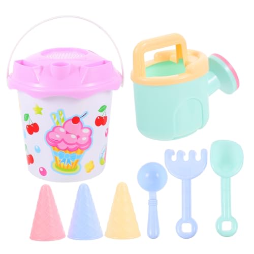 ERINGOGO Sand Eimer Mini Eimer Für Strand Und Sandkasten Ideales Strandspielzeug Für Jungen Und Mädchen Buntes Sandspielzeug Set Für Ab Jahr von ERINGOGO