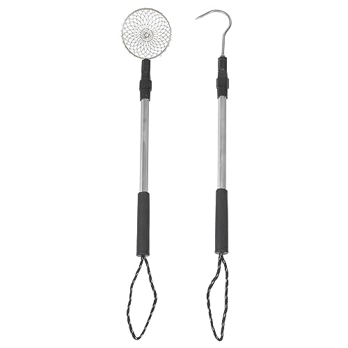 ERINGOGO Sand Sifter Teilig Aluminium Strandschaufel mit Sieb Robuster Muschelsieb Löffel für Sandstrände zum Sammeln von Muscheln und Strandspielzeug für Erwachsene von ERINGOGO