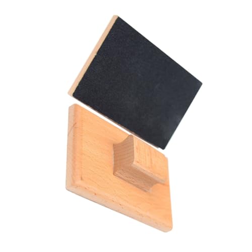 ERINGOGO Lustiges Rhythmusspielzeug Für Jungen Und Mädchen Aus Holz Kastagnetten Musikinstrument Schleifpapier Ideal Zum Lernen von ERINGOGO