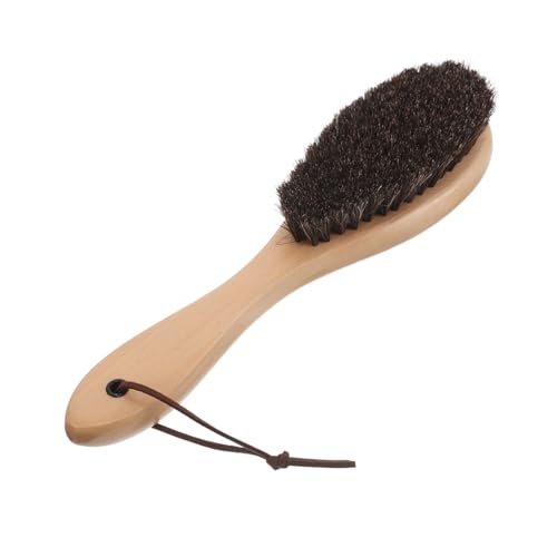 ERINGOGO Sandentferner Bürste mit Hellem Holzgriff Tragbarer Outdoor Strandreiniger Multifunktional für Surfboard Strandstuhl und Wassersport Schnelles Sandbeseitigen für Urlaub und von ERINGOGO