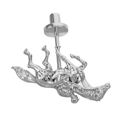 ERINGOGO Schachfiguren Für Pferderennen Ersatz Für Pferderennbrett Pferderennspiele Pferderennbrett Spielteile Spielersatz Pferdefigur Pferdefigur Für Rennspiel Legierung Silber von ERINGOGO
