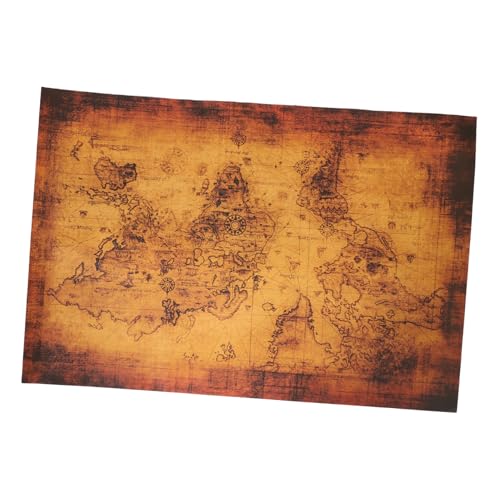 ERINGOGO Schatzkarten -Requisiten Festliche Schatzsuche Piratenpartyspiel Piratenbrettspiel Gamer-partygeschenke Pirate Treasure Party Game Schatzkarten Für Papier von ERINGOGO