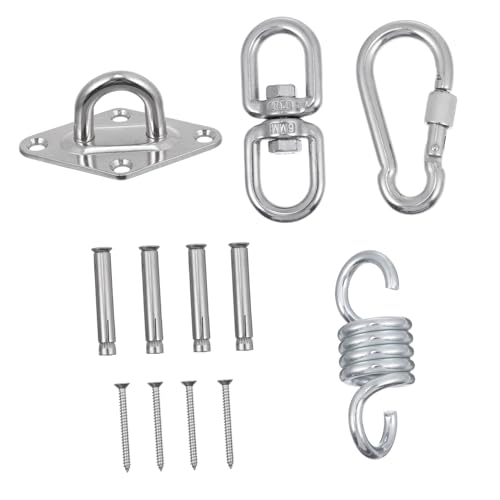 ERINGOGO Schaukelaufhänger Für Hängesessel Robuste Metallkette Mit Snap Hook Für Outdoor Garten Veranda Stabil Und Langlebig Einfach Zu Montieren ERINGOGO Schaukelaufhänger Für Hängesessel Robuste Metallkette Mit Snap Hook Für Outdoor Garten Veranda Stabil Und Langlebig Einfach Zu Montieren von ERINGOGO