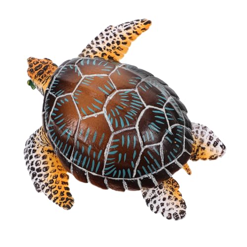 ERINGOGO Schildkrötenmodell aus Harz Realistische Tierfigur für Aquarien Tischdekoration und Lernspielzeug Fördert Tierwissen und Vorstellungskraft ERINGOGO Schildkrötenmodell aus Harz Realistische Tierfigur für Aquarien Tischdekoration und Lernspielzeug Fördert Tierwissen und Vorstellungskraft von ERINGOGO