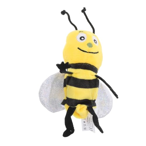 ERINGOGO Schmetterlings-Tierhandpuppe Honigbienen-Plüschhandpuppe süße Bienenpuppe Schmetterling stofftier Biene Plüsch Bienenzeug kleine Bienen Handpuppen für PP Baumwolle ERINGOGO Schmetterlings-Tierhandpuppe Honigbienen-Plüschhandpuppe süße Bienenpuppe Schmetterling stofftier Biene Plüsch Bienenzeug kleine Bienen Handpuppen für PP Baumwolle von ERINGOGO