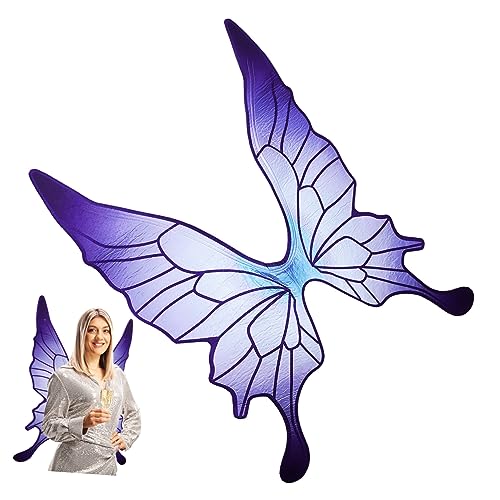 ERINGOGO Schmetterlingsflügel für Mädchen und Erwachsene Leichte für Kostümpartys Einzigartiges Design für Karneval und Geburtstagsfeiern ERINGOGO Schmetterlingsflügel für Mädchen und Erwachsene Leichte für Kostümpartys Einzigartiges Design für Karneval und Geburtstagsfeiern von ERINGOGO
