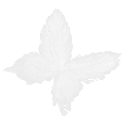 ERINGOGO Schmetterlingsflügel für Mädchen Weiße Elfenflügel Kostüm Leichtes Material Vielseitige Party und Cosplay Dekoration Bequemes Accessoire für Geburtstagsfeiern und Bühnenauftritte von ERINGOGO