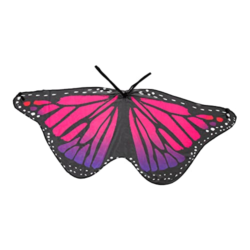 ERINGOGO Schmetterlingsumhang Cosplay Prop Leichtes Flügelcape für Fasching Halloween Karneval Party Kostüm Zubehör Rosa Butterfly Flügel Mantel ERINGOGO Schmetterlingsumhang Cosplay Prop Leichtes Flügelcape für Fasching Halloween Karneval Party Kostüm Zubehör Rosa Butterfly Flügel Mantel von ERINGOGO