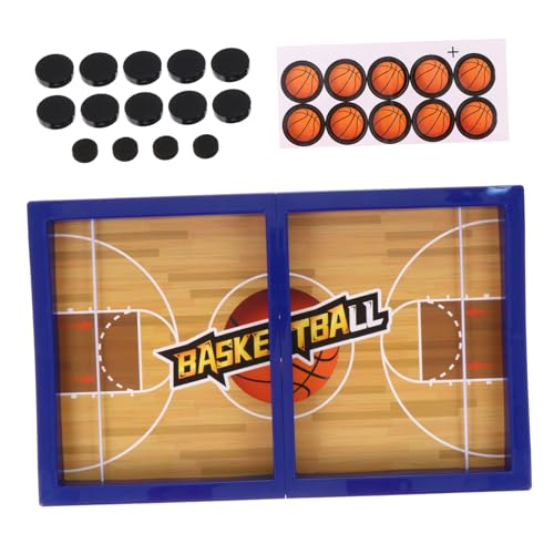 ERINGOGO Schnelles Spiel Tischspiel Tragbar Kompakt Leicht Basketball Stil Desktop für Familie Freunde von ERINGOGO